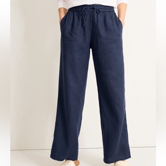 Tommy‎ Bahama Blue Linen Pants - Picture 2 of 10